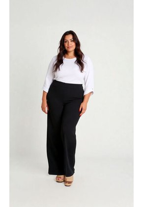Pantalon Para Mujer. Negro Marca L&H Ref. 1F607083