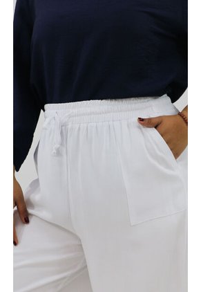 Pantalon Para Mujer. Blanco Marca L&H Ref. 1F607077
