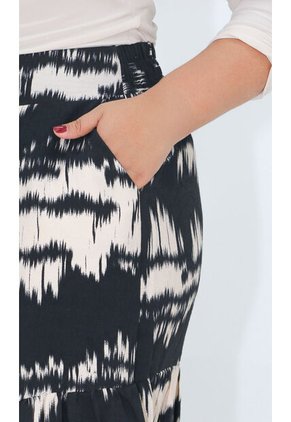 Falda Para Mujer Negro Marca L&H Ref. 1F414042