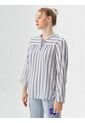Blusa Para Mujer Manga 3/4 Azul Marca L&H Ref. 5P412285 de L&H