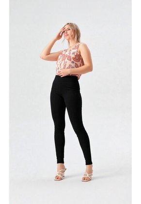 Leggins Para Mujer Negro Marca L&H Ref. 1F423135