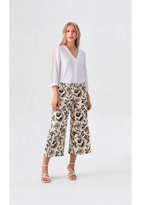 Capri Para Mujer Gris Claro Marca L&H Ref. 1F426085