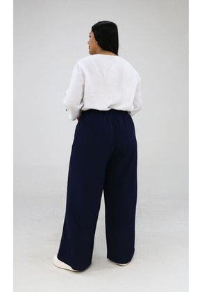 Pantalon Para Mujer. Azul Marca L&H Ref. 1F607083