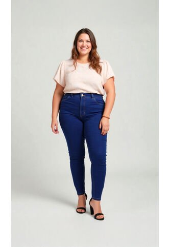 Jean Para Mujer. Azul Marca L&H Ref. 2A607025 L&H