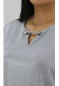 Camiseta Para Mujer. Gris Claro Marca L&H Ref. 1F609184 de L&H