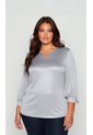 Camiseta Para Mujer. Gris Claro Marca L&H Ref. 1F609184 de L&H