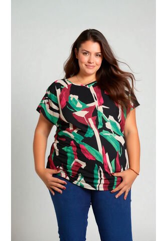 Camiseta Para Mujer. Negro Marca L&H Ref. 2J609087 L&H