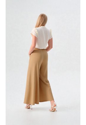 Pantalon Para Mujer Taupe Marca L&H Ref. 2J407059