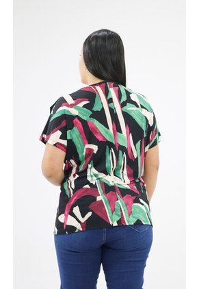 Camiseta Para Mujer. Negro Marca L&H Ref. 2J609087