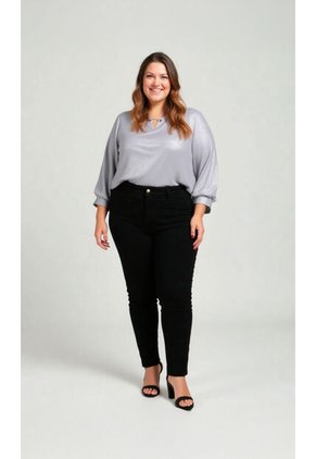 Jean Para Mujer. Negro Marca L&H Ref. 3Ap607001