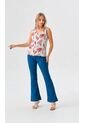 Blusa Para Mujer Manga Sisa Vino Marca L&H Ref. 2J412280 de L&H