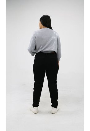 Jean Para Mujer. Negro Marca L&H Ref. 3Ap607001