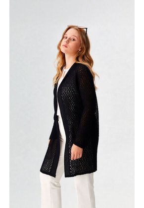 Chilango Para Mujer Manga Larga Negro Marca L&H Ref. 7D436032