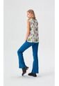 Blusa Para Mujer Manga Sisa Verde Marca L&H Ref. 2J412280 de L&H
