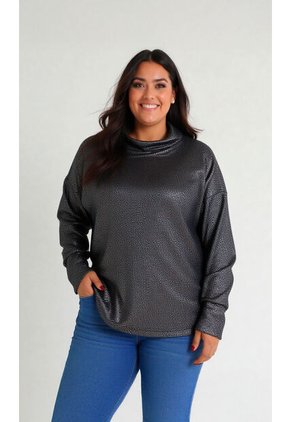 Saco Para Mujer. Negro Marca L&H Ref. 1F633003