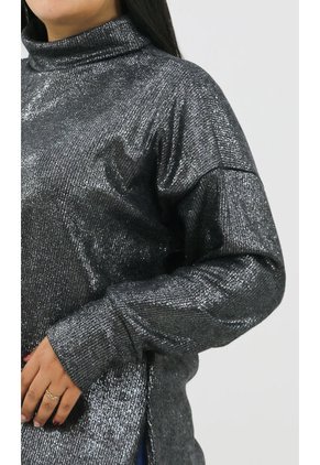 Saco Para Mujer. Negro Marca L&H Ref. 1F633003