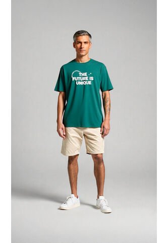 T-Shirt Para Hombre Verde Marca L&H Ref. 2Bw119003 L&H