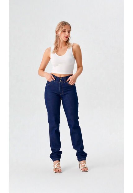 Jean Para Mujer Negro Marca L&H Ref. 8I407007