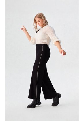 Pantalon Para Mujer Negro Marca L&H Ref. 2J407074