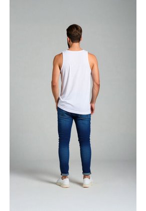 Camisilla Para Hombre Manga Sisa Blanco Marca L&H Ref. 4K102001