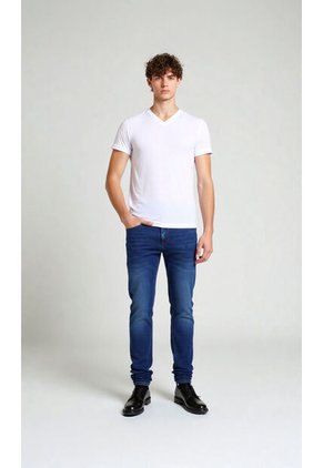 Camisilla Para Hombre Manga Corta Blanco Marca L&H Ref. 4K102002