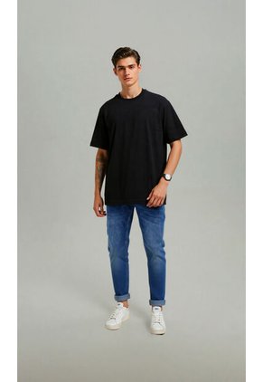 Camisilla Para Hombre Manga Corta Negro Marca L&H Ref. 4K102003