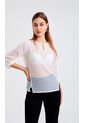 Blusa Para Mujer Manga 3/4 Blanco Marca L&H Ref. 5P412269 de L&H