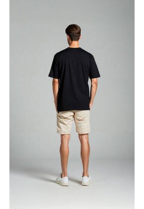 Camisilla Para Hombre Manga Corta Negro Marca L&H Ref. 4K102003