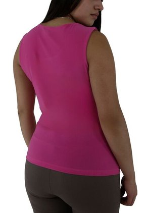 Camiseta Para Mujer Manga Sisa Fucsia Marca L&H