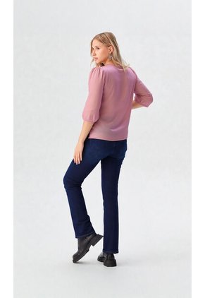 Blusa Para Mujer Manga 3/4 Rosado Marca L&H Ref. 5P412272