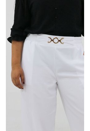 Pantalon Para Mujer. Blanco Marca L&H Ref. 1F607086