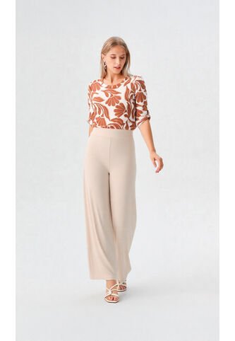 Pantalon Para Mujer Beige Marca L&H Ref. 2J407075 L&H