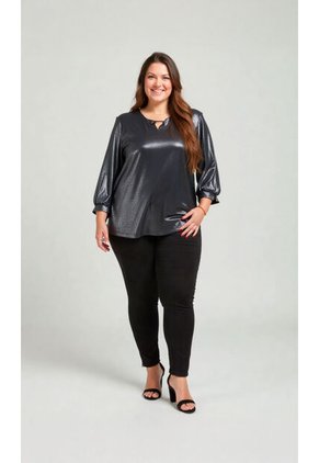 Camiseta Para Mujer. Negro Marca L&H Ref. 1F609184