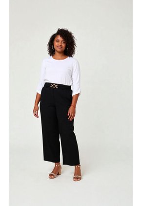Pantalon Para Mujer. Negro Marca L&H Ref. 1F607086