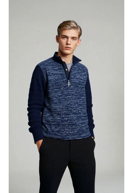 Saco Para Hombre Azul Marca L&H Ref. 4E133023