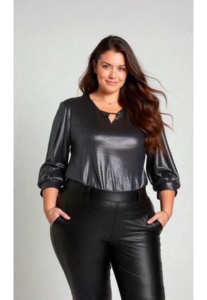 Camiseta Para Mujer. Negro Marca L&H Ref. 1F609184