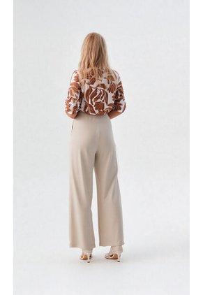 Pantalon Para Mujer Beige Marca L&H Ref. 2J407075