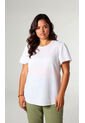 Blusa Para Mujer. Manga Corta Blanco Marca L&H Ref. 1F612232 de L&H