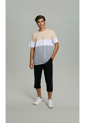 T-Shirt Para Hombre Beige Marca L&H Ref. 4K109121