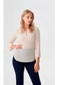 Blusa Para Mujer Manga 3/4 Beige Marca L&H Ref. 5P412273 de L&H