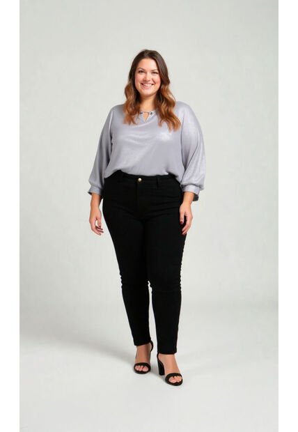 Jean Para Mujer. Negro Marca L&H Ref. 8S607057