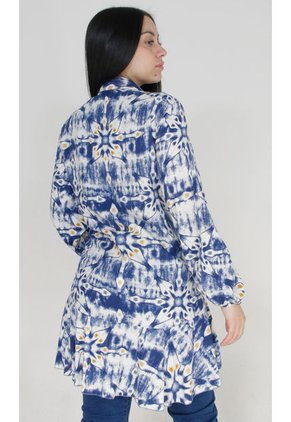 Bluson Para Mujer Azul Marca L&H