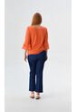 Blusa Para Mujer Manga 3/4 Cafe Marca L&H Ref. 5P412271 de L&H