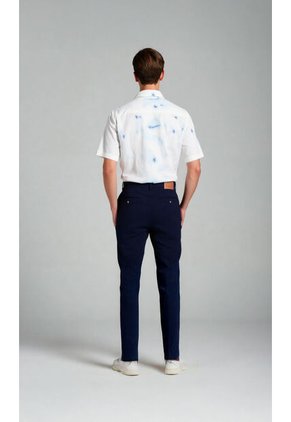 Pantalon Para Hombre Azul Marca L&H Ref. 5O107053