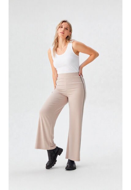 Pantalon Para Mujer Beige Marca L&H Ref. 2J407074
