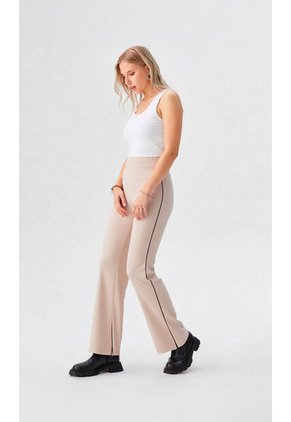 Pantalon Para Mujer Beige Marca L&H Ref. 2J407074