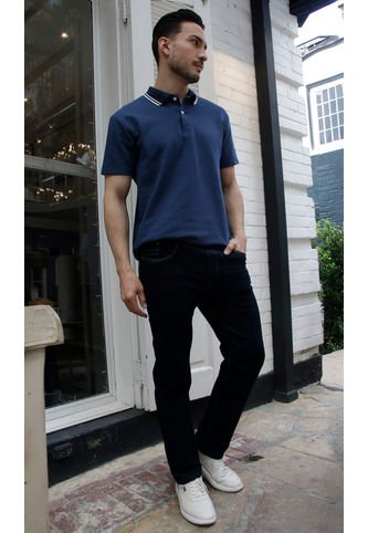 Jean Para Hombre Azul Marca L&H L&H