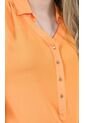 Blusa Para Mujer Manga 3/4 Naranja Marca L&H de L&H