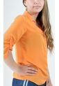 Blusa Para Mujer Manga 3/4 Naranja Marca L&H de L&H