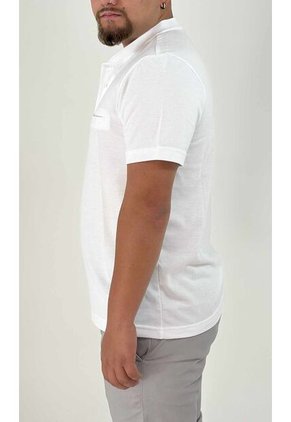 Polo Para Hombre Blanco Marca L&H